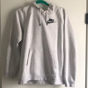 Heather Gray Nike Hoodie